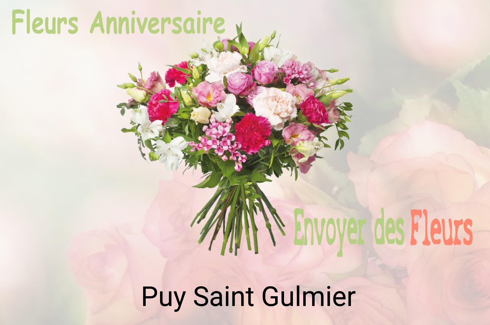 Bouquet de fleurs d’anniversaire livré à Puy-Saint-Gulmier