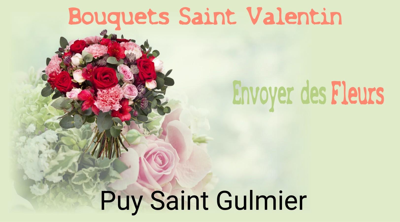Roses de Saint-Valentin livrées à Puy-Saint-Gulmier